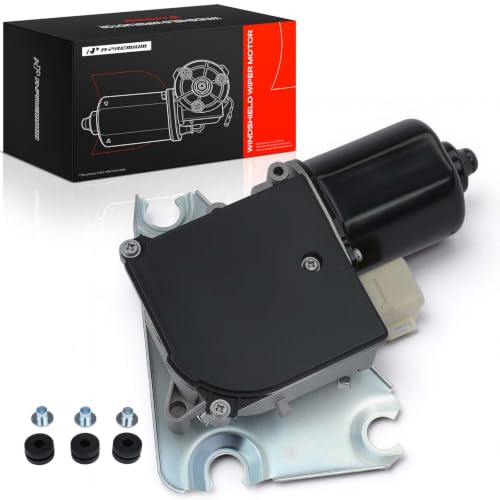Image of A-Premium Front Windshield Wiper Motor with Pulseboard Module Compatible with Chevy Astro 1994-2005 & GMC Safari 1994-2005