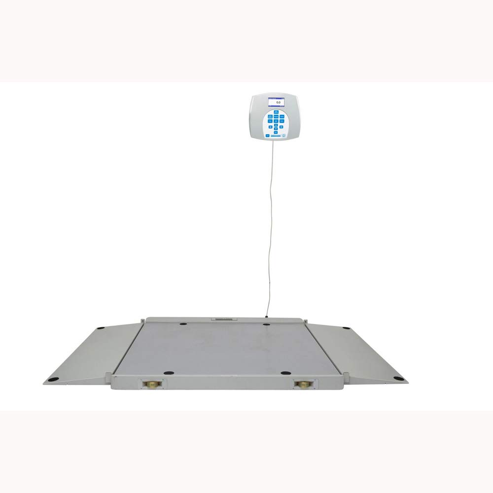 Health o meter 2700KG Dual Ramp Wheelchair Scale with XL Platform Bluetooth 454 kg Capacity