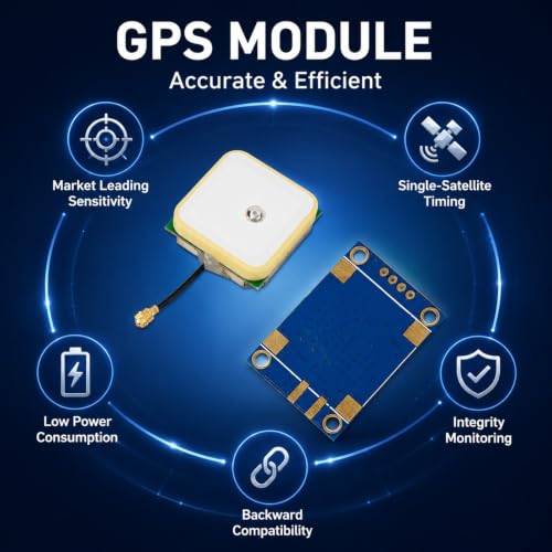Módulo GNSS M8T GLONASS para solucionar fallos de precisión en seguimiento técnico 6