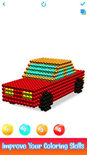 Cars Magnet World 3D - Build by Magnetic Balls