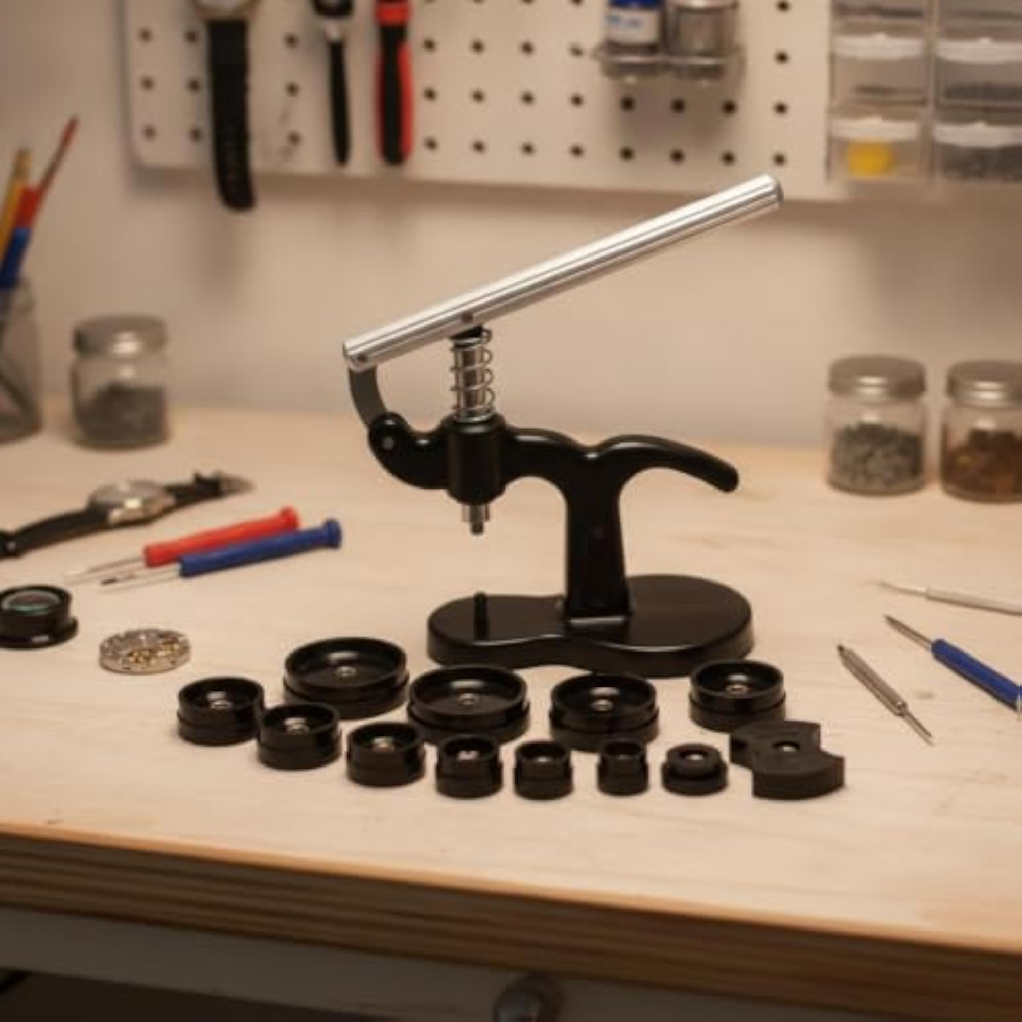 Watch Back Press Tool for Watchmakers and Hobbyists