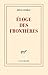 &Atilde;loge des fronti&Atilde;&uml;res (Blanche) (French Edition)