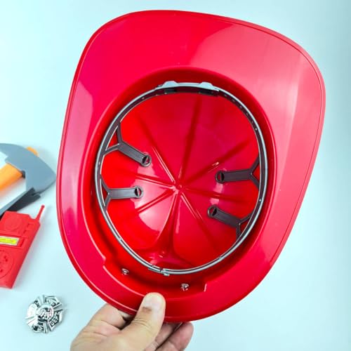 Kit Bombeiro resgate Infantil Brinquedo capacete Acessórios