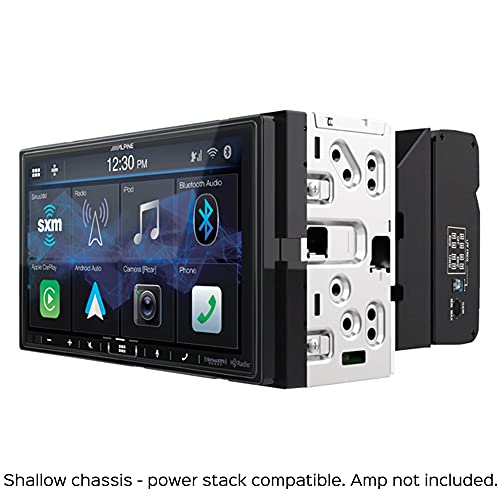 Image of Alpine iLX-407 Shallow Chassis 7-Inch Multimedia Receiver with Apple Carplay and Android Auto
