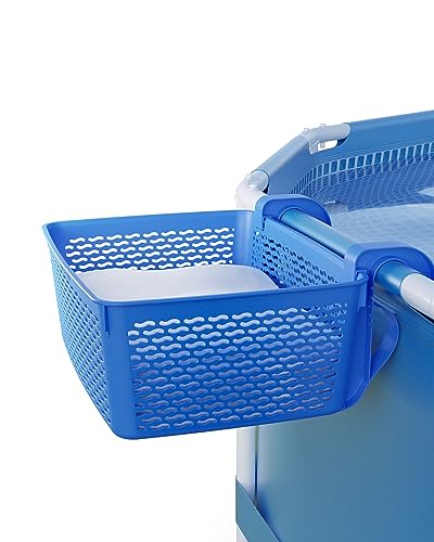 Carrie Box 2.0 Cesta de Almacenamiento, Accesorios de Piscina, Piscina Desmontable, Portavasos de...