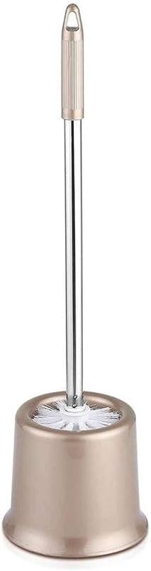 Toilet Brush Set Portable self-Supporting Basic with Stainless Steel Handle