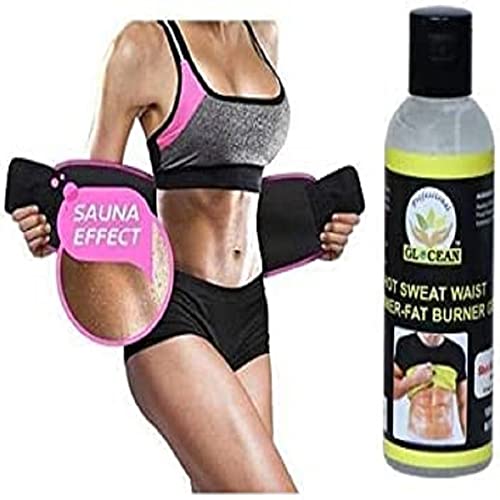 SWEET SWEAT WAIST TRIMMER Unisex (Yellow Logo) Sweet Sweat Premium Waist Trimmer/Tummy Control Belt with Fat Burner Gel - (XX-Large) (B07W7STFR6) Amazon Price History, Amazon Price Tracker