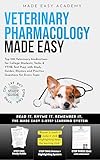Veterinary Pharmacology Made Easy: Top 100 Veterinary Medications for College Students, Techs & VTNE Test Prep with Study Guides, Rhymes and Practice ... for Every Topic (Made Easy Academy Series)