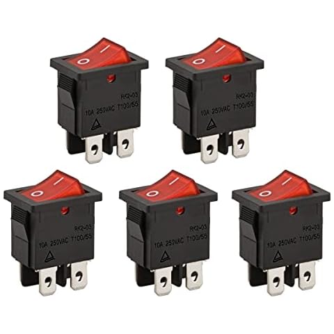 Heschen Rocker DPST ON-OFF Switch Cover