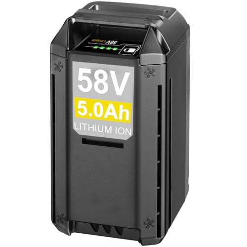 DTK Battery Replacement for Echo 58V 5.0Ah Battery CBP-58V40 CBP-58V CHT-58V CDST-58V Cordless Tool