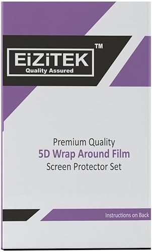 Miniatura 8 de EiZiTEK Protector de pantalla para Samsung Galaxy S23 Ultra, compatible con fundas, envolvente, compatible con desbloqueo de huellas dactilares,