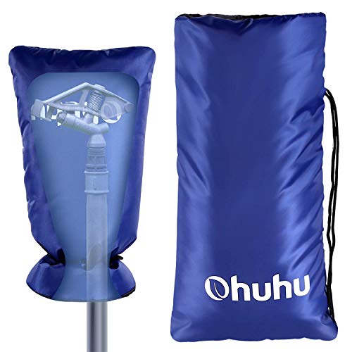 Ohuhu Outdoor Faucet Cover for Freeze Protection, Winter Heavy Duty Faucet Protector Cover 19.5