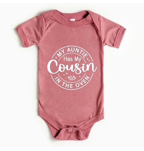 My Aunt Has My Cousin In The Oven Shirt, Big Cousin Shirt, Pregnancy Announcement Shirt, Cousin Shirt, Big Cousin Kids Shirt, Cousin Gift2