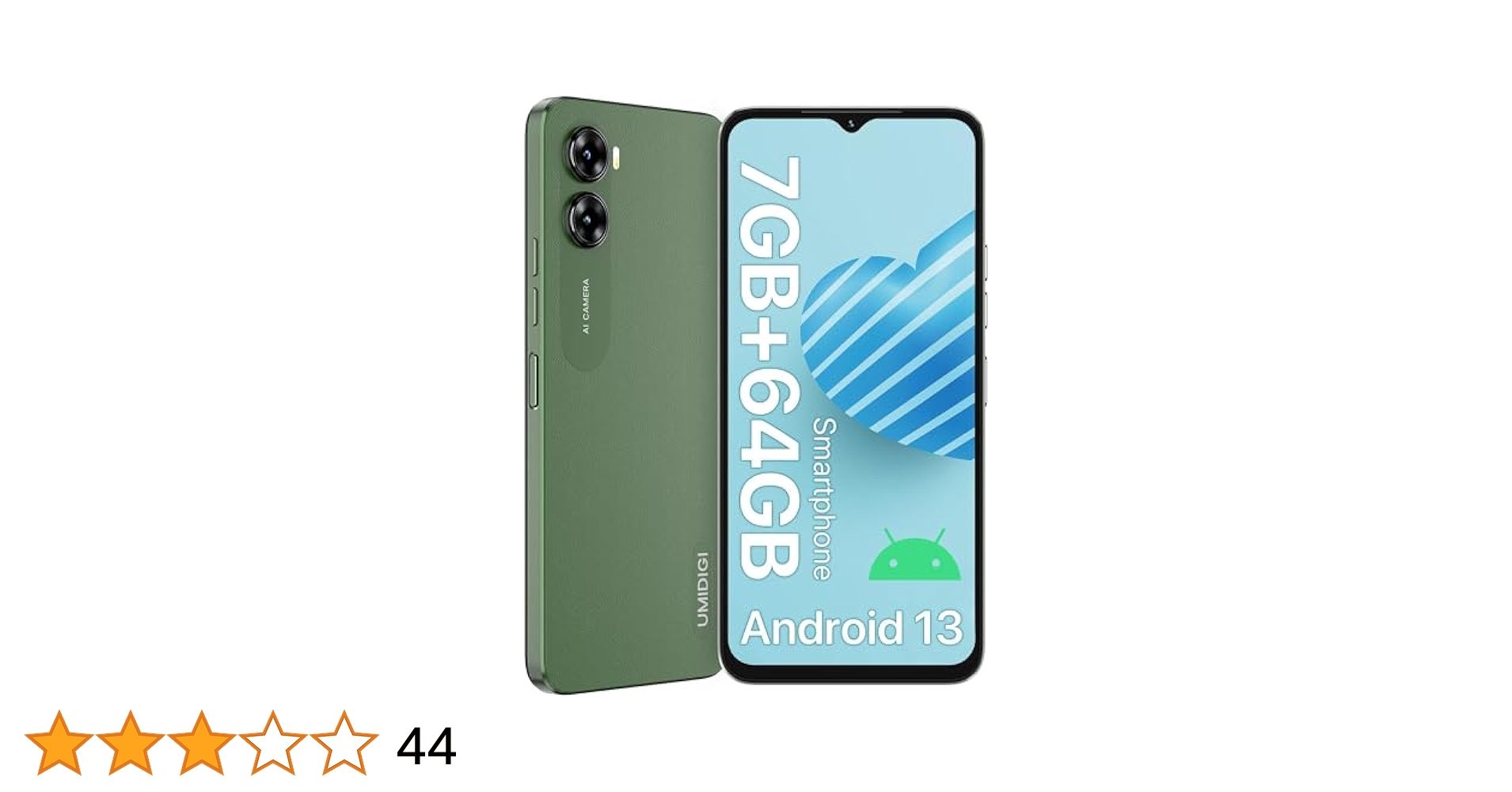 Amazon | UMIDIGI Android13 スマホ G3 スマートフォン 本体 7GB