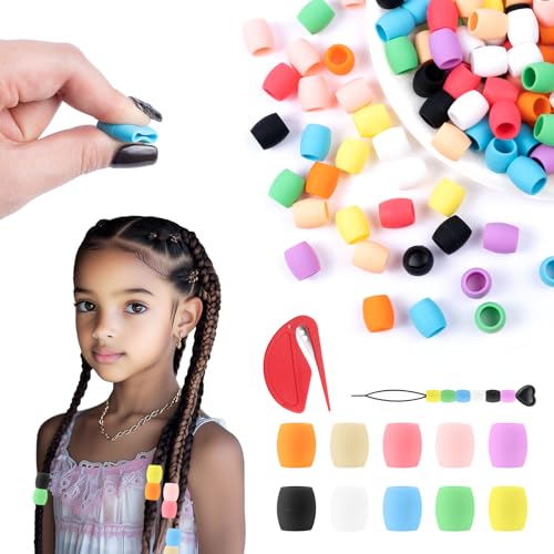 Playexen Silicone Hair Beads