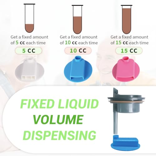 Image of Dysphagia Regulating Drinking Cup for Swallowing Difficulty Adults with 5cc 10cc 15cc Sip Options, Limited Slow Flow Cup for Choke Prevention (Red)