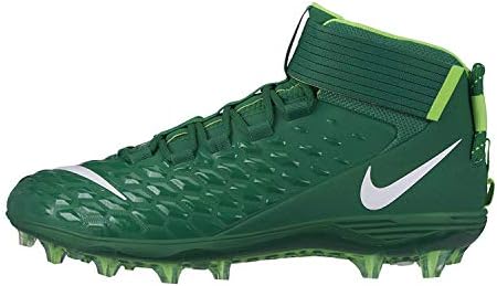 Nike Force Savage Pro 2 Mens Football Cleats (Pine Green/White-Electric Green, Numeric_13)