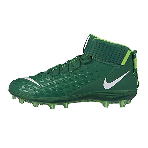 Nike Force Savage Pro 2 Mens Football Cleats (Pine Green/White-Electric Green, Numeric_13) #TOP4
