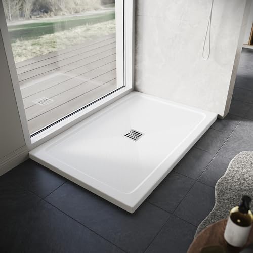 ELEGANT Rectangle Shower Base 1200x800 mm with Non-Slip Finish