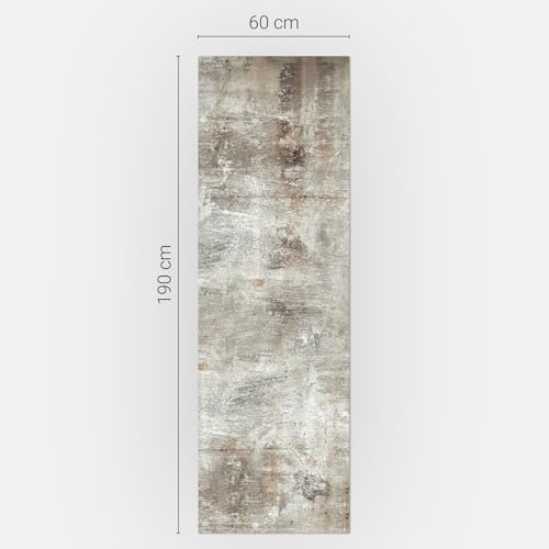 Pegatinas de nevera 60x190 cm vinilo efecto hormigón decorativo impermeable cocina 5