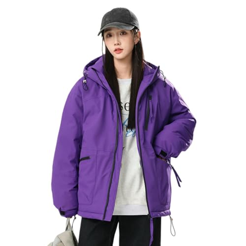 Veste matelassée à capuche doudoune épaisse style japonais manteau unisexe chaud hiver