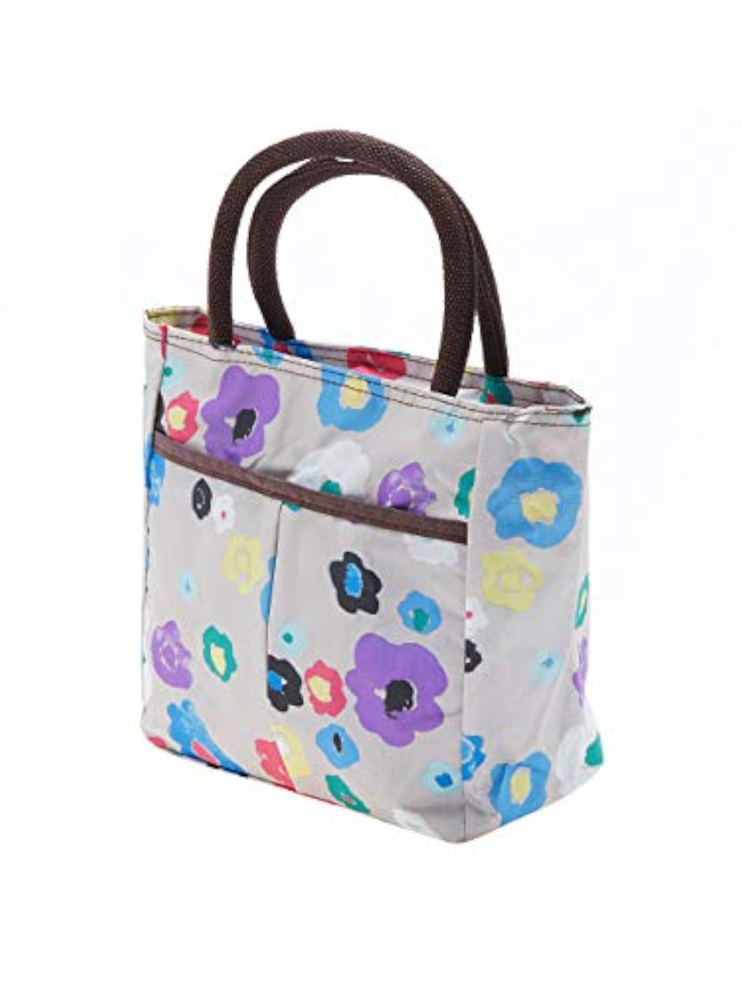 Funky Multi Compartment Carry Bag, Cream