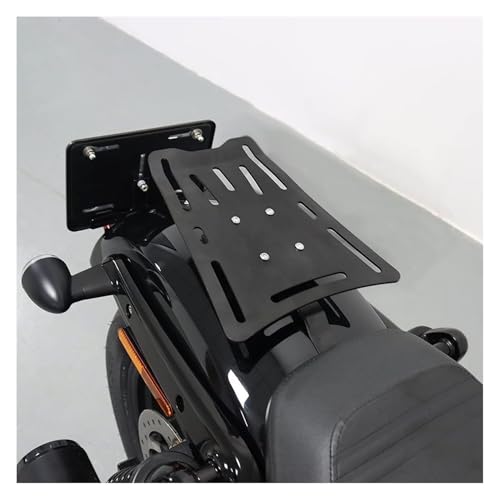 Accessoires de moto haut de gamme support de rack arrière en acier noir - 4