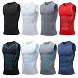 Modellante e Snellente per Palestra & Bodybuilding: La canotta compressione uomo dimagrante ideale per chi cerca risultati. Questa canottiera compressione modellante offre un effetto snellente uomo e dimagrante, agendo come shapewear intimo senza maniche per un look definito. Perfetta come canotta uomo palestra o per il bodybuilding, garantisce una fascia pancia traspirante e un effetto modellante visibile.