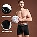 BAMBOO COOL Men's Ultra ComfortSoft Underwear, Moisture Wicking & Breathable No Ride Up Boxer Briefs with Fly, Multipack