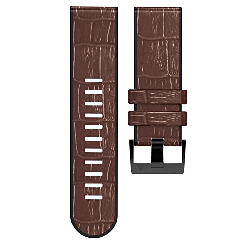 Fleshy Leaf 26mm Band Compatible for Garmin Fenix 7X,Fenix 6X,Fenix 6X Pro,Fenix 5X,Fenix 5X Plus/Fenix 3/3 HR,Quick Release Strap