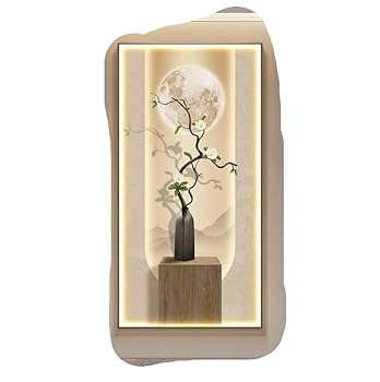 値下げ！【新品現代玄関画廊下装飾画 Amazon.com: Ecqizer 现代简约玄关装饰画壁灯LED造型灯画走廊