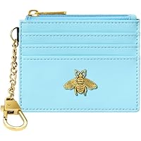 SEAVILIA Women's Bee Keychain Card Holder Wallet w/ ID Window (various) only