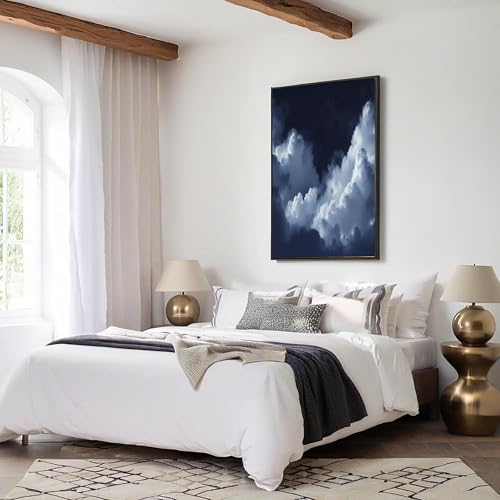 Cuadros de decoración para salón con láminas realistas de cielo GDJSMIN 5
