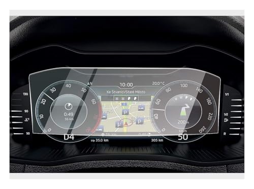 Protection écran tableau bord en verre trempé 10.25 pour Skoda Kodiaq Karoq