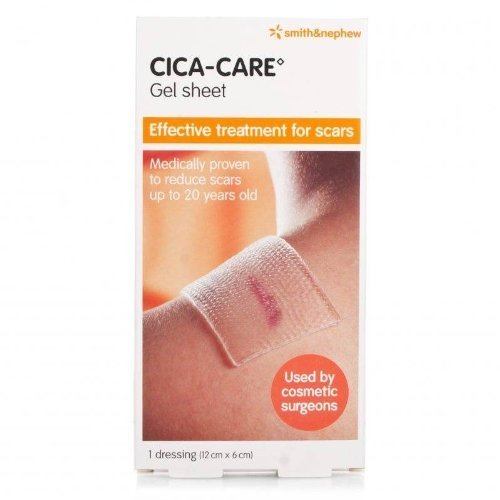 CicaCare Gel Sheet 12cm x 6cm Sheet Effective Scar Treatment Buy