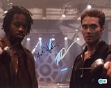 Kadeem Hardison & Mark Dacascos Drive Authentic Signed 11x14 Photo BAS #BT67815