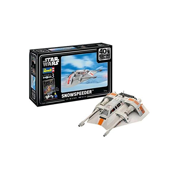 Revell RV05679 5679 Star Wars 05679 Snowspeeder 40th Anniversary Science Fiction Bausatz 1:29