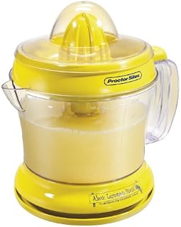 Proctor Silex Alex's Lemonade Stand Citrus Juicer Machine and Squeezer (66331), 34 oz