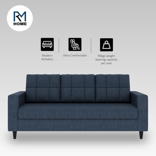 Image of RM HOME Gaura Molfino Fabric for Living Room Fabric 3 Seaater (Grey, DIY(Do-It-Yourself))