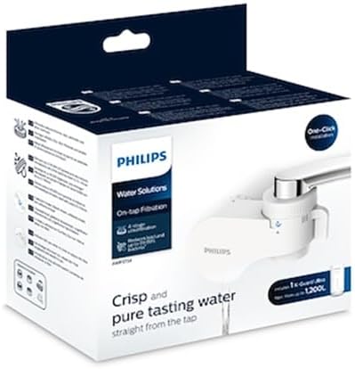 Philips AWP3754 X-Guard On Tap Water Filter, Drinking Water Filter for Taps, Ultrafiltration