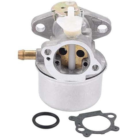 Buckbock 499059 Carburetor for Briggs and Stratton 497586 799869 792253 6.5 HP Carb 12D800-123K00 Series Pressure Washer Engine Cover