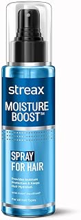 Streax Moisture Boost Spray Hair Serum for Dry Frizzy Hair - 50 ml | Hair Styling Serum…