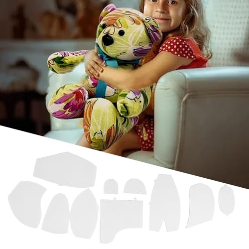 Réguas de Modelo de Urso de Memória, Acrílico, Fácil Produção, Função de Memória, Bela Decoração, Pr