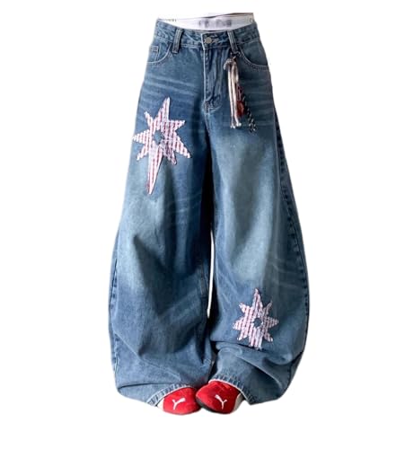 Pantalon Large Y2K qui sublime la silhouette alternative sans compromis sur le confort