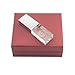 USB Flash Drive Crystal Thumb Drive flashdrive Glass Transparent USB2.0 Pendrive LED Light Memory Stick (16GB, Transparent)