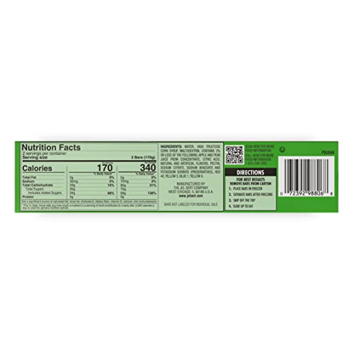 Wyler's Authentic Italian Ice, Fat Free Freezer Bars, Original Flavors (12 Boxes, 6-2 oz bars per box) - Thumbnail 7
