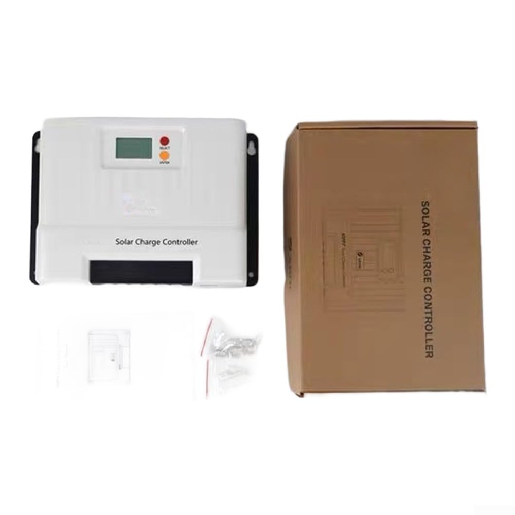 MPPT - Regolatore di carica solare 20 A, 12 V/24 V, sistema a doppia tensione con efficienza di tracciamento del 99%, protezione IP32 per pannelli fotovoltaici off-grid fino a 520 W
