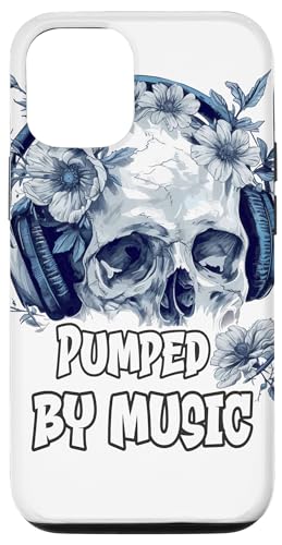 Ya en manzanajugosa.com: Carcasa para iPhone 15 Skull with headphones for Music lovers and DJs