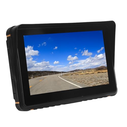 Tbest Navigazione GPS Touchscreen HD da 7 Pollici per Carplay Impermeabile