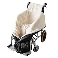Pengrity Rollstuhldecke Winter, Winddichte Rollstuhl Fußsack, Wasserdicht & Wärme Fußsack Für Rollstuhl, Schlupfsack Rollstuhl Erwachsene für Rollstuhlfahrer, 130 x 65 cm, Schutz vor Kälte